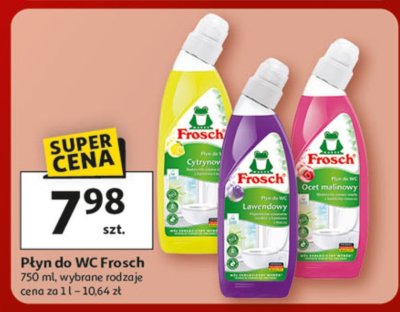 Płyn do WC Frosch 750 ml, wybrane rodzaje promocja w Auchan