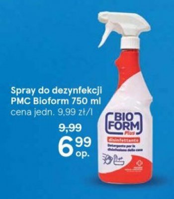 Spray do dezynfekcji Bioform plus promocja