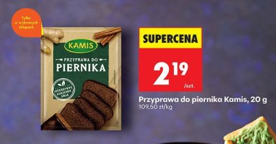 Przyprawa do piernika 20 g promocja w Biedronka