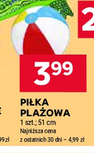 Piłka plażowa 51 cm promocja