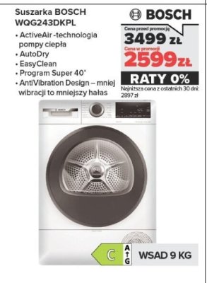 Suszarka WQG243DKPL promocja w NEONET