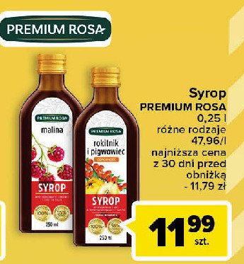 Syrop z malin Premium rosa Herbi baby promocja
