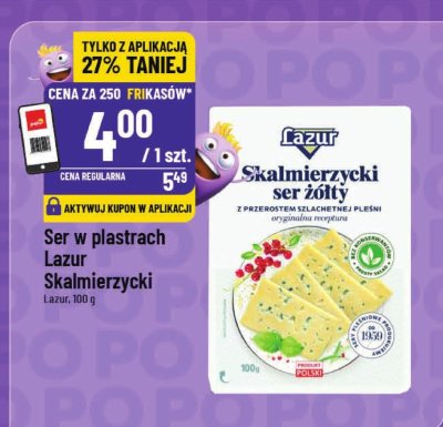 Ser w plastrach Lazur Skalmierzycki promocja w POLOmarket