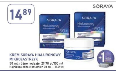 Krem Soraya hialuronowy mikrozastrzyk promocja w Stokrotka