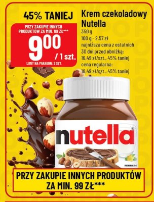 Krem czekoladowy promocja w POLOmarket