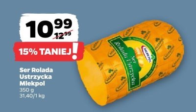 Ser Rolada Ustrzycka Mlekpol promocja w Netto