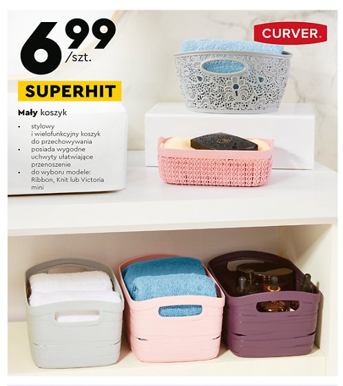 Koszyk knit s Curver promocja