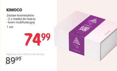 Zestaw kosmetyków - 2 x maska do twarzy, krem multifunkcyjny promocja w Rossmann