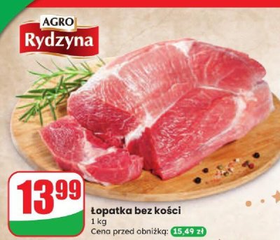 Łopatka bez kości Agro Rydzyna promocja w Dino