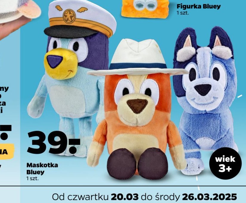 Maskotka bluey promocja w Netto