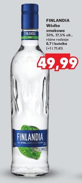 Wódka Finlandia lime fusion promocja w Kaufland