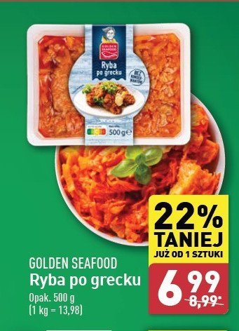 Ryba po grecku Golden seafood promocja