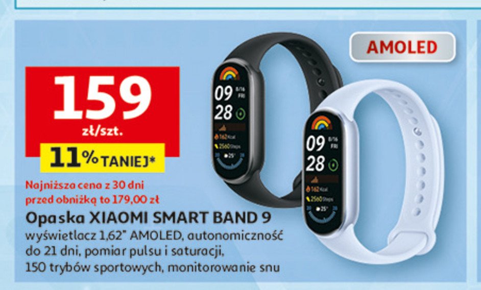 Opaska mi smart band 9 Xiaomi promocja