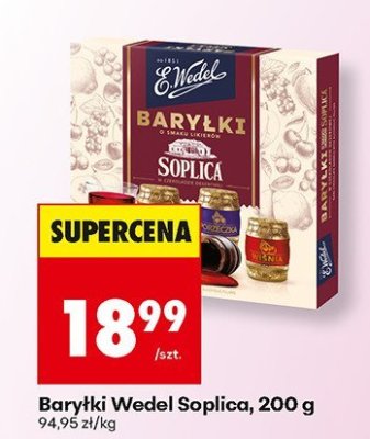 Baryłki Wedel Soplica, 200 g promocja w Biedronka