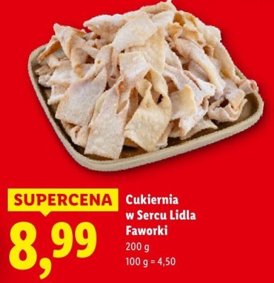 Faworki promocja w Lidl