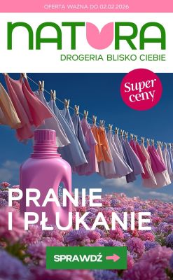 Produkty do PRANIA i PŁUKANIA w supercenach!, strona 0 promocja w Drogerie Natura