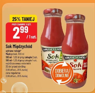 Sok Międzychód promocja w POLOmarket