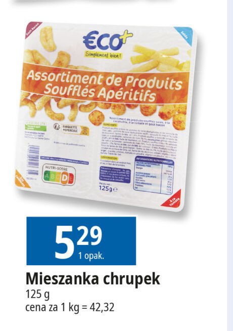 Mieszanka chrupek Eco+ promocja