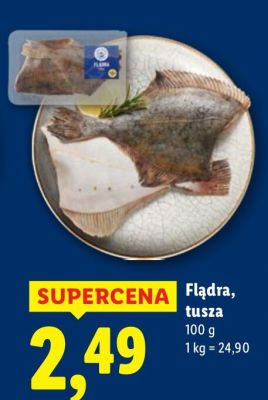 Flądra tusza promocja w Lidl