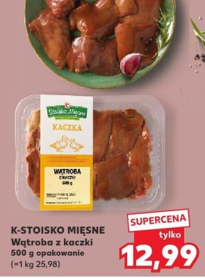 Wątroba z kaczki 500 g promocja w Kaufland