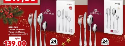Zestaw sztućców Tunea  promocja w Kaufland
