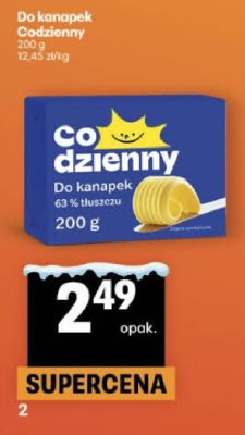 Do kanapek Codzienny promocja w Delikatesy Centrum