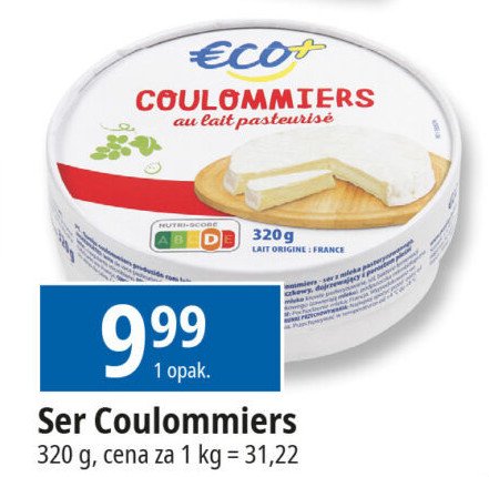 Ser coulommiers Eco+ promocja w Leclerc