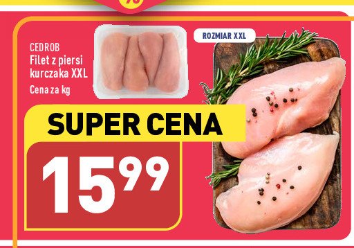 Filety z piersi kurczaka Cedrob promocja