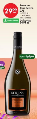 Prosecco Terra Serena 0,75l promocja w Żabka