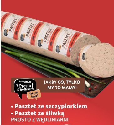 Pasztet ze śliwką Nasze pyszności promocja w Intermarche