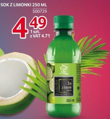Sok z limonki 250 ml promocja w Selgros