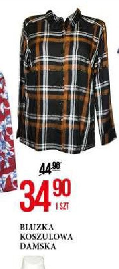 Bluzka koszulowa damska promocja w Carrefour