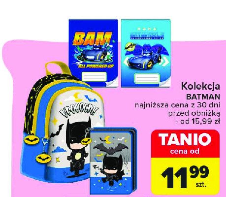 Plecak batman promocja