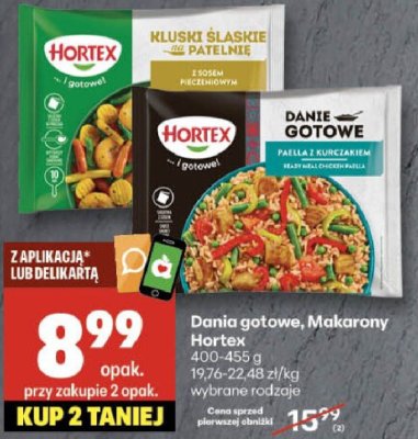 Kluski śląskie na patelnię Hortex 400-455g promocja w Delikatesy Centrum