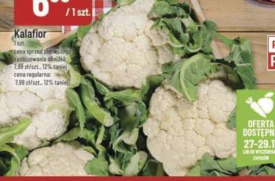 Kalafior POLOmarket promocja w POLOmarket