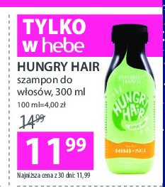 Szampon do włosów nawilżenie Hungry hair superfoods promocja