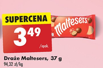 Drażetki Maltesers promocja w Biedronka