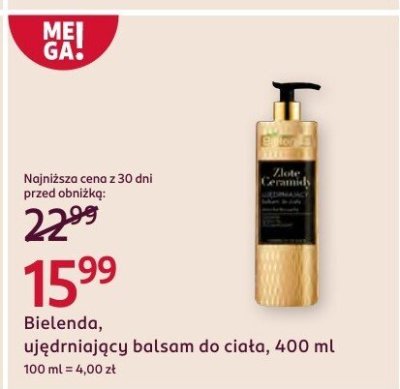 Balsam Bielenda, ujędrniający do ciała, 400 ml promocja w Rossmann