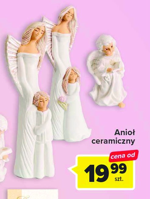 Anioł ceramiczny promocja