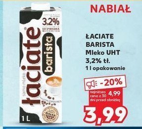 Mleko barista 3.2 % 艁aciate promocja