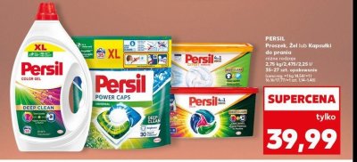 Kapsu艂ki do prania deep clean color PERSIL POWER CAPS promocja