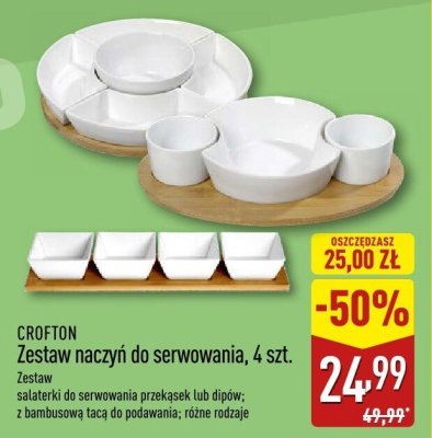 Zestaw naczyń do serwowania, 4 szt. promocja w Aldi