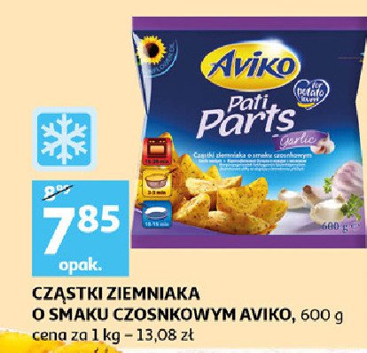 Ziemniaczki o smaku czosnkowym Aviko pati parts promocja
