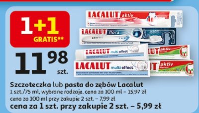 Pasta do zębów Lacalut promocja w Auchan