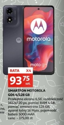 Smartfon g04 Motorola promocja