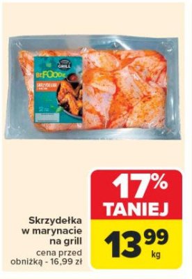 Skrzydełka z kurczaka na grill Be foodie promocja