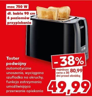 Toster podwójny promocja w Kaufland