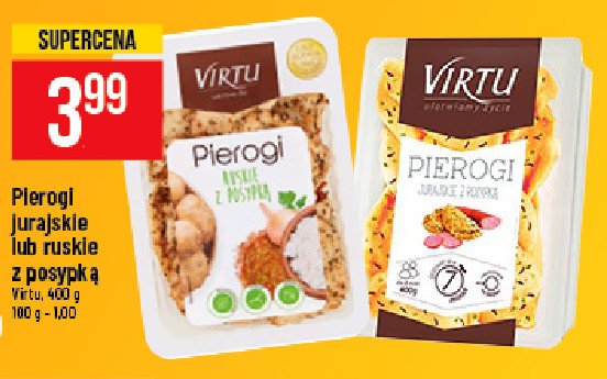 Pierogi ruskie z posypk膮 Virtu promocja