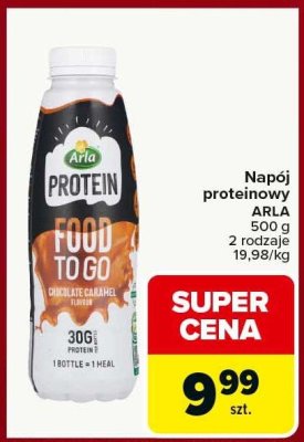 Napój proteinowy ARLA promocja w Carrefour