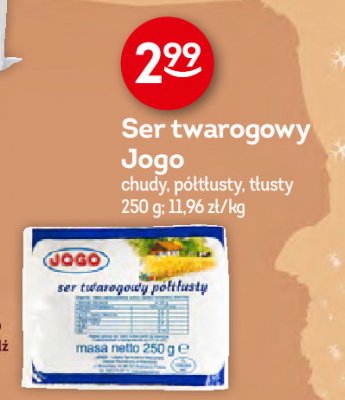 Ser twarogowy chudy Jogo promocja